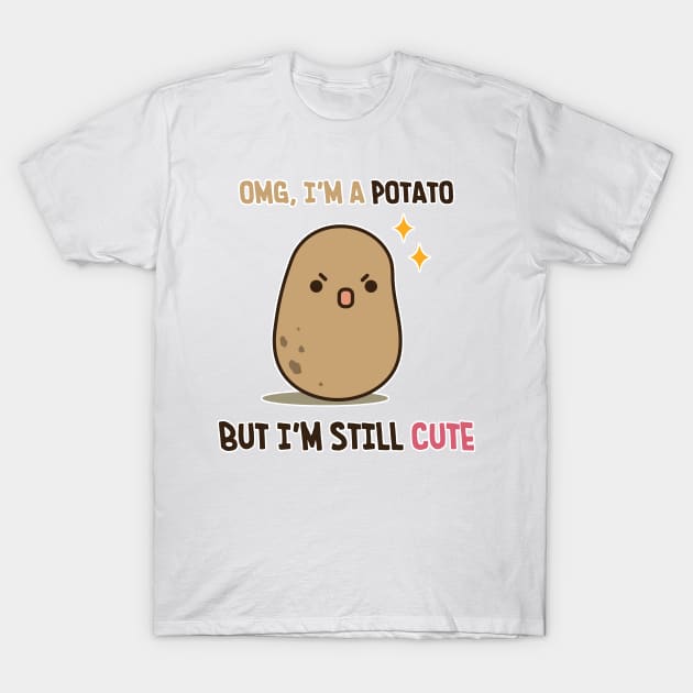 Cute potato is cute T-Shirt by clgtart